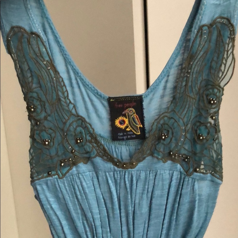 Free People tie back top